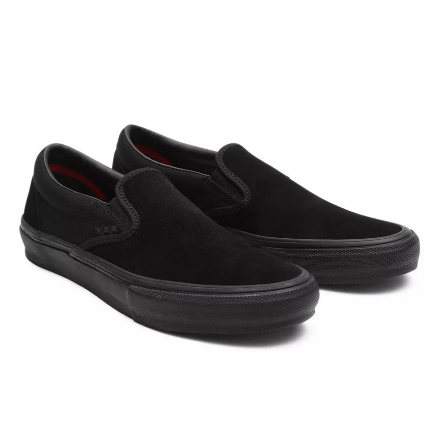 Vans Skate Chaussures à Enfiler Noir