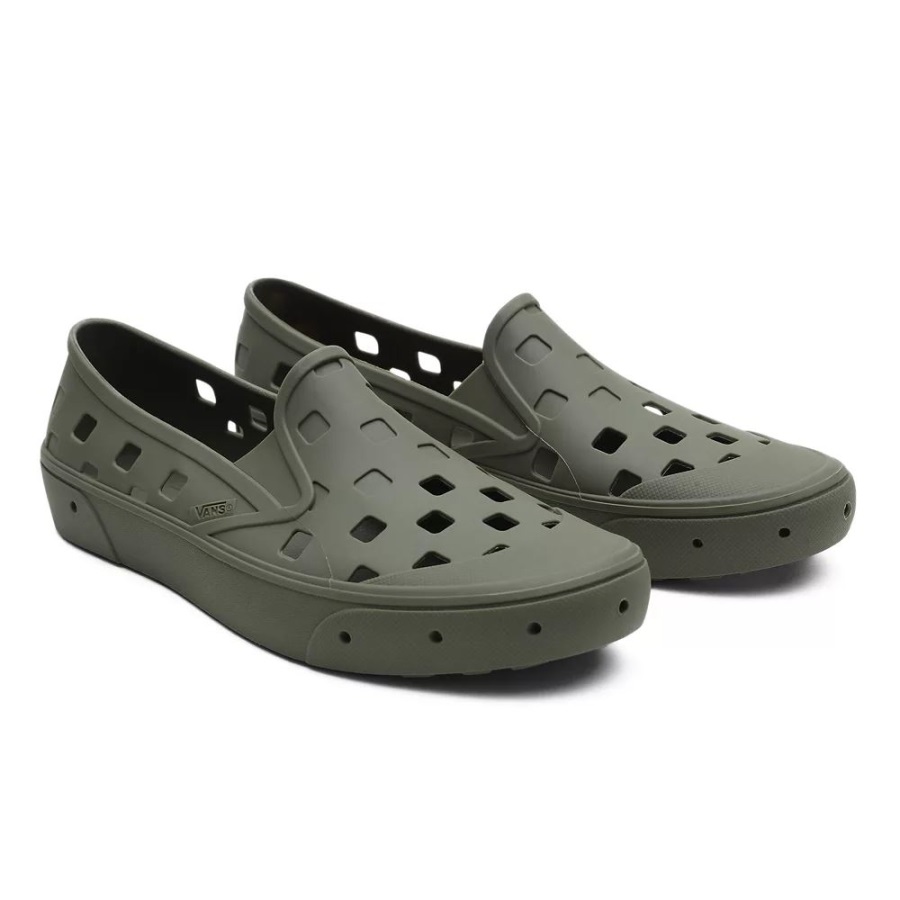 Vans Slip-on Trk Chaussures Vert