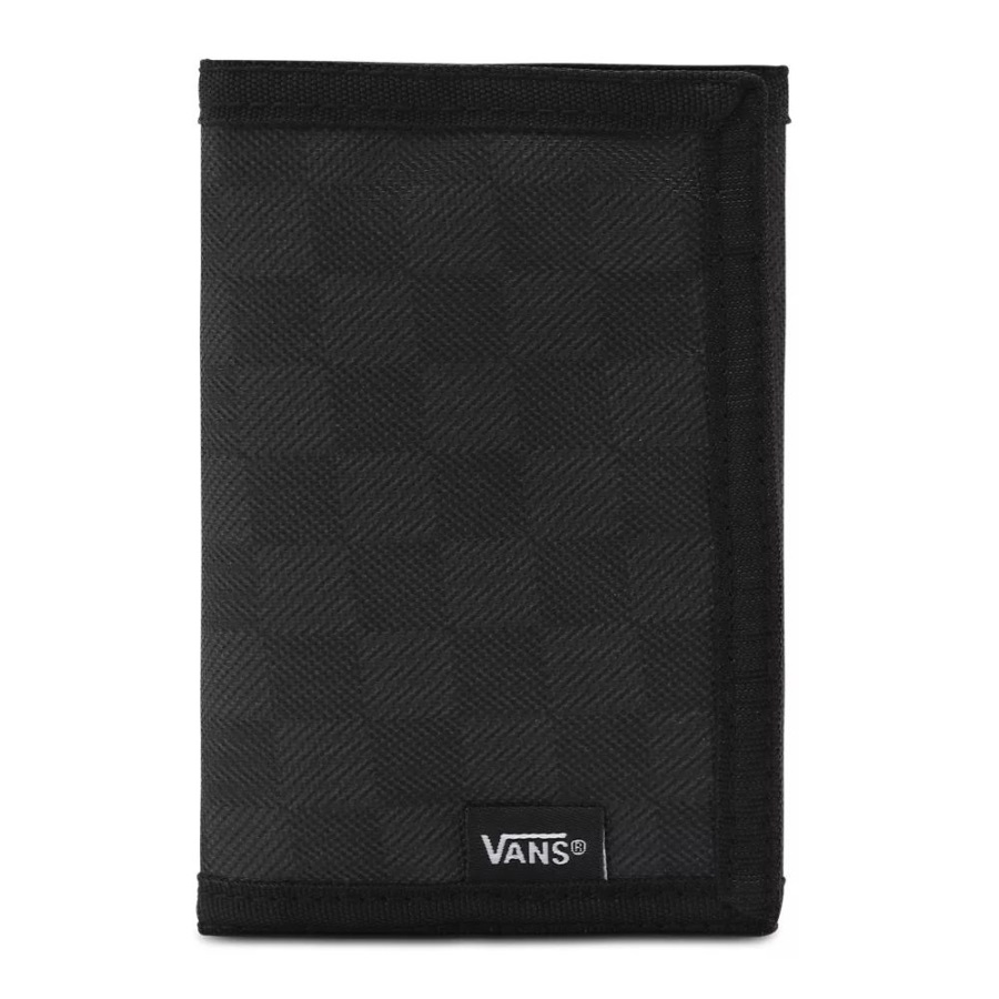 Vans Portefeuille à Glissière Noir