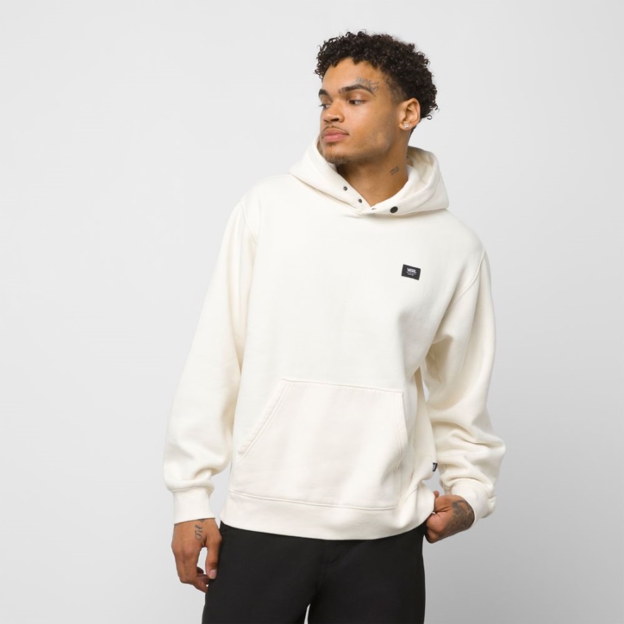 Vans Snap Hood Pull à Capuche Blanc