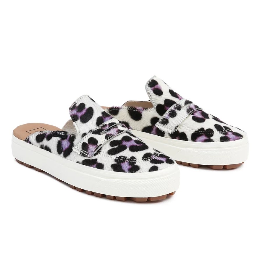Vans Style 53 Mules Blanc