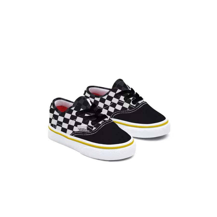 Vans Chaussures Pour Tout-petits Customs Checkerboard Authentiques (1-4 Ans)