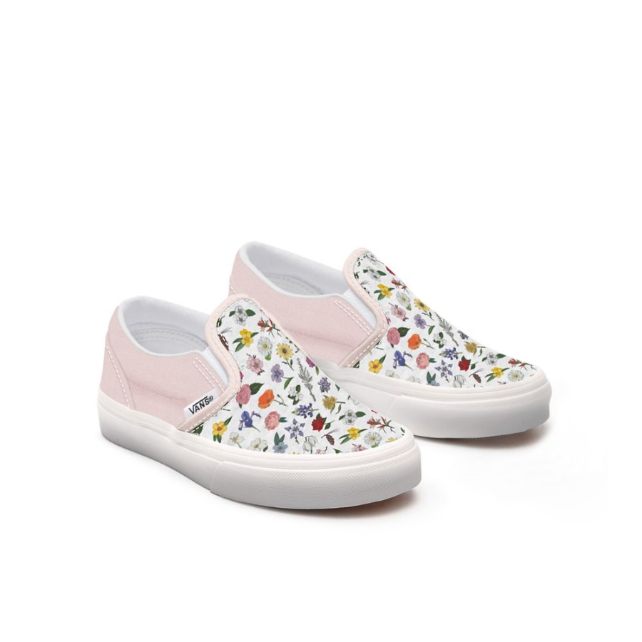 Vans Chaussures à Enfiler Pour Tout-petits Customs State Flowers (1-4 Ans)