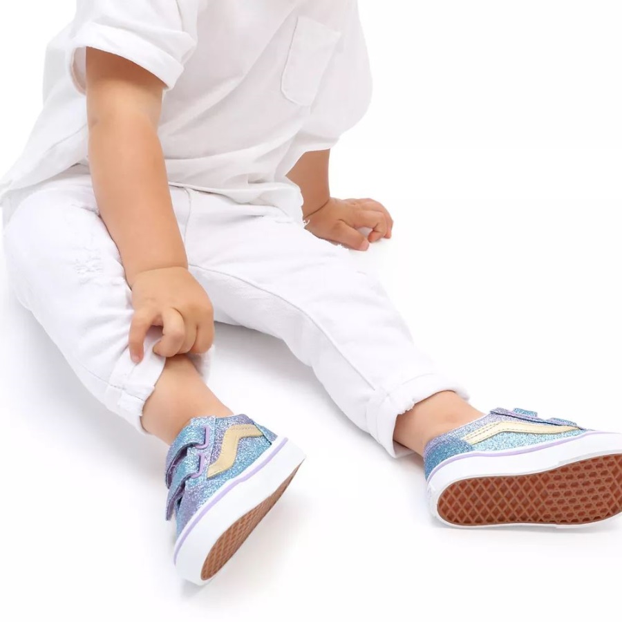 Chaussures Bambin Ombre Glitter Old Skool V (1-4 Ans) Lilas