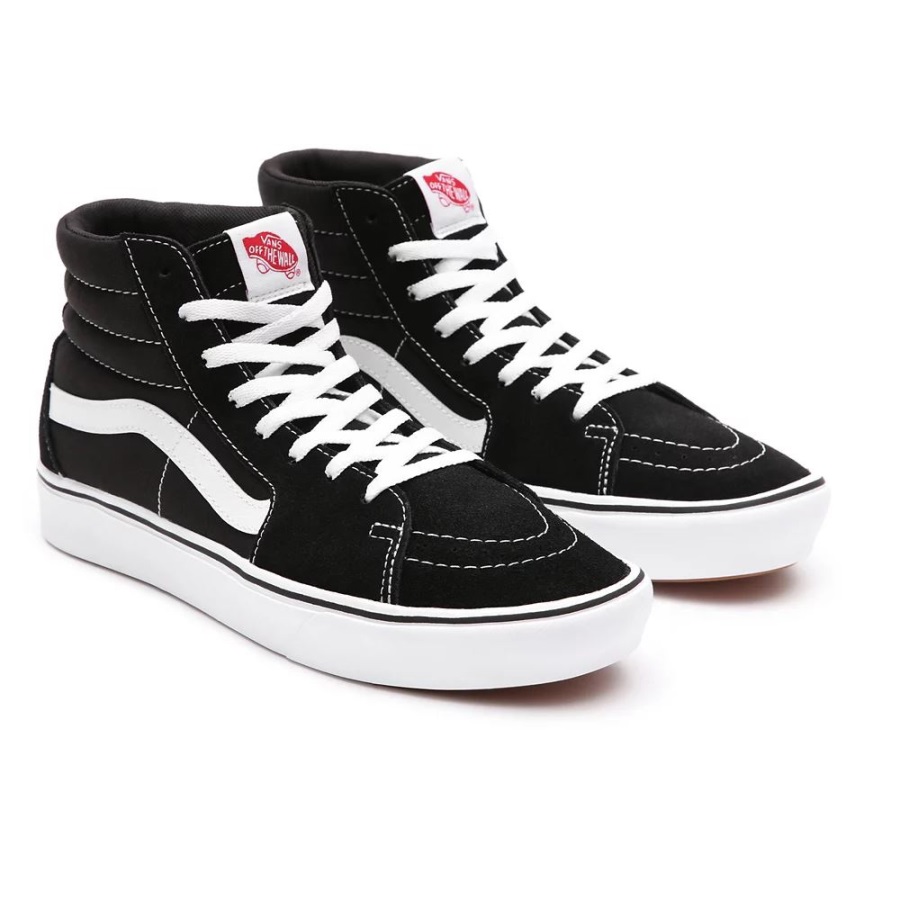 Vans Femme Comfycush Sk8-hi Chaussures Noir