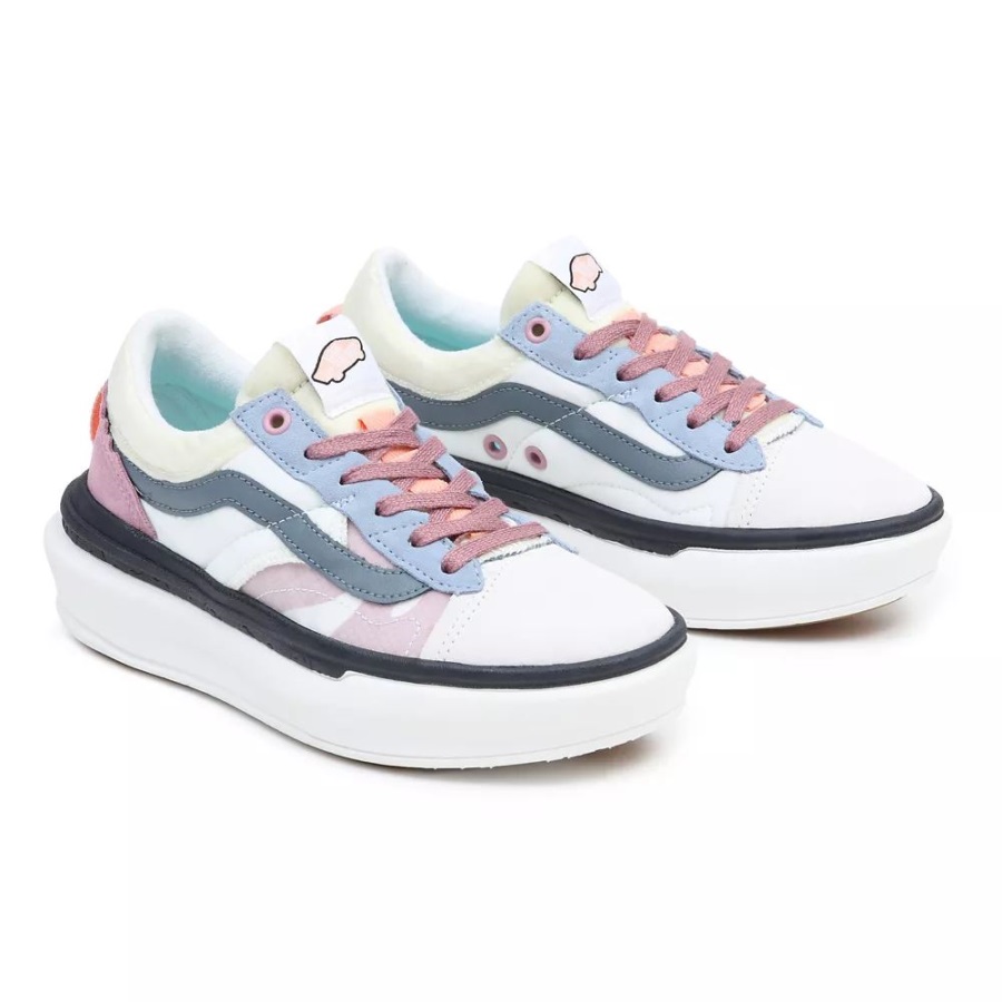 Vans Old Skool Overt Plus Cc Chaussures Blanc Femme