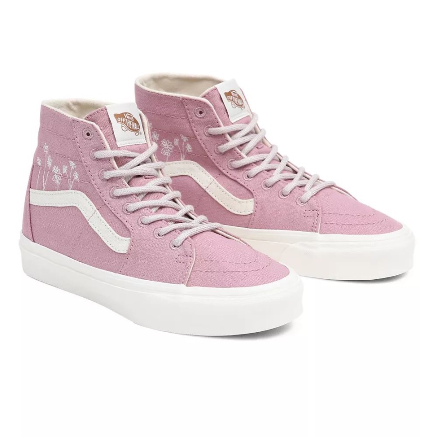 Vans Femmes Sk8-hi Chaussures Fuselées Rose
