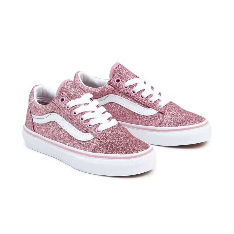 Vans Chaussures Junior Old Skool (8-14 Ans) Rose
