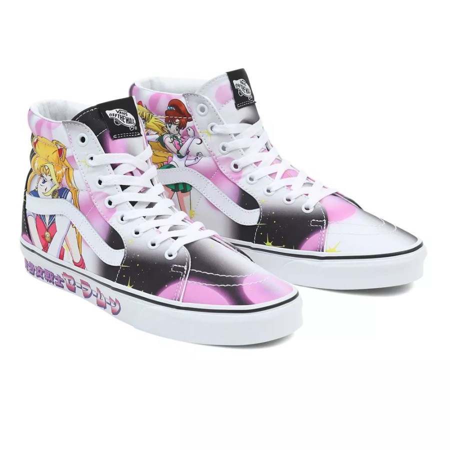 Chaussures Vans X Pretty Guardian Sailor Moon Sk8-hi Multi