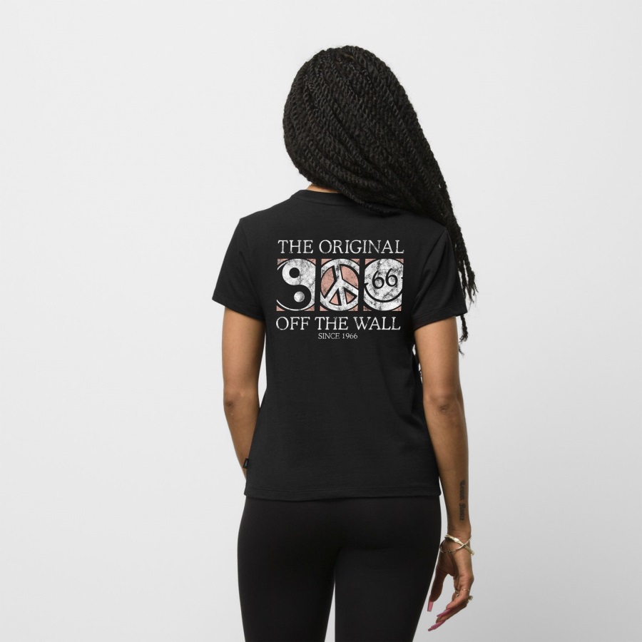 Vans 66 Icones Crew Tee Noir
