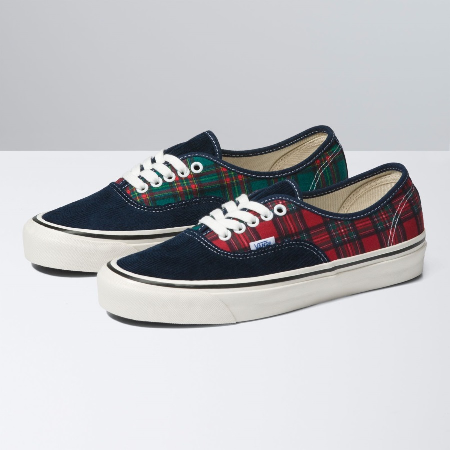 Vans Anaheim Factory Authentique 44 Dx Og Cord-plaid Multi