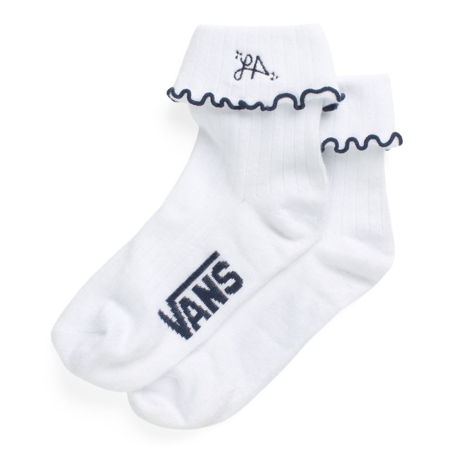 Vans Armanto Chaussette à Volants 6.5-10 Blanc