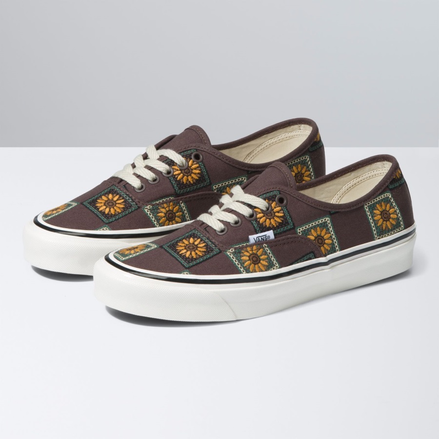 Vans Authentique 44 Dx Granny Check Chocolat