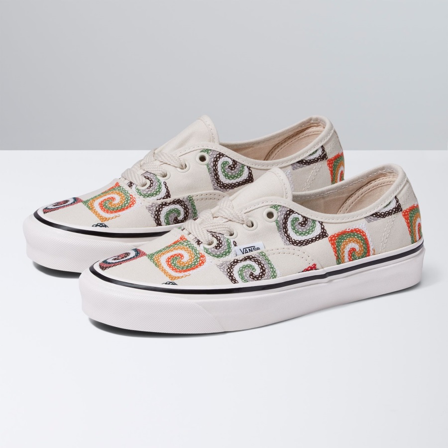 Vans Authentique 44 Dx Granny Check Blanc