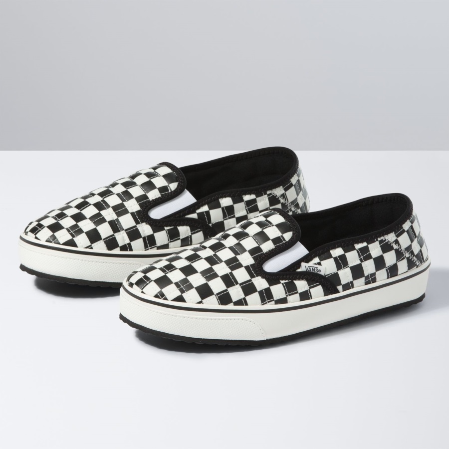 Vans Damier Slip-er 2 Noir-blanc Classique