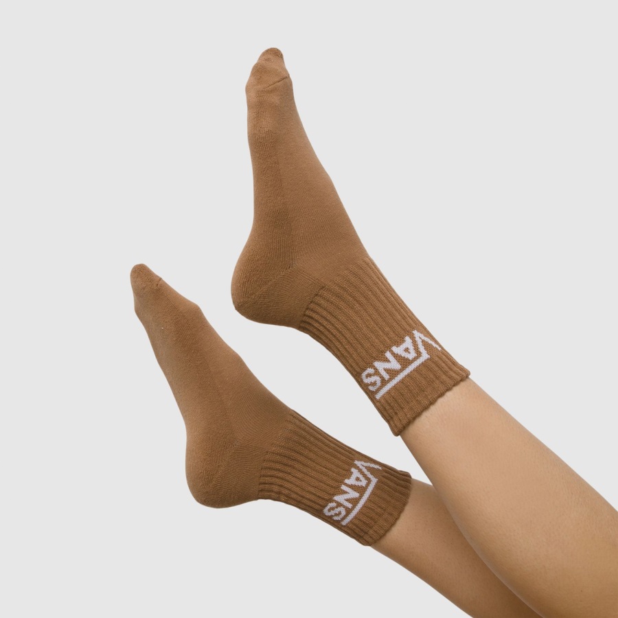 Vans Classic Crew Sock 3pk Taille 6.5-10 Vert Canard