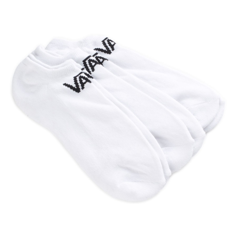 Vans Classic Kick Chaussettes 3 Pack Taille 9.5-13 Blanc