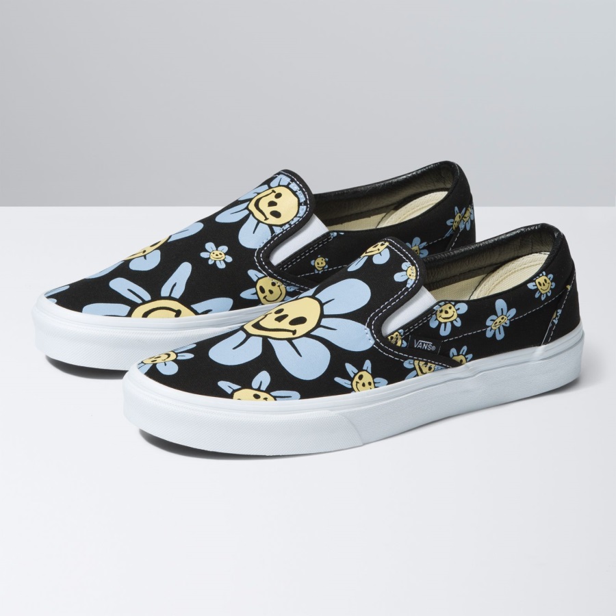 Vans Classic Slip-on Noir-jaune