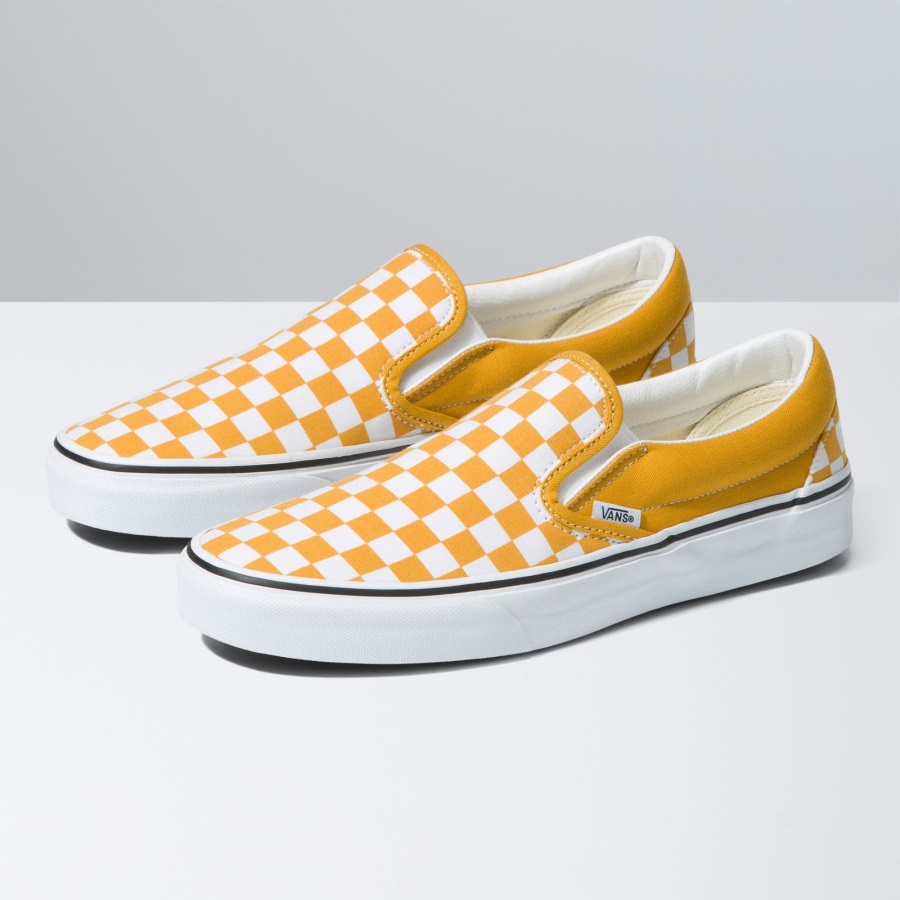 Vans Classic Slip-on Jaune Doré
