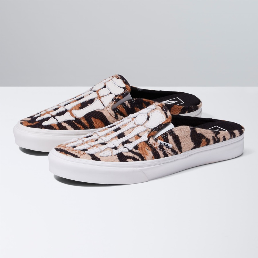 Vans Classic Slip-on Mule Hazy Bones Blanc De Blanc