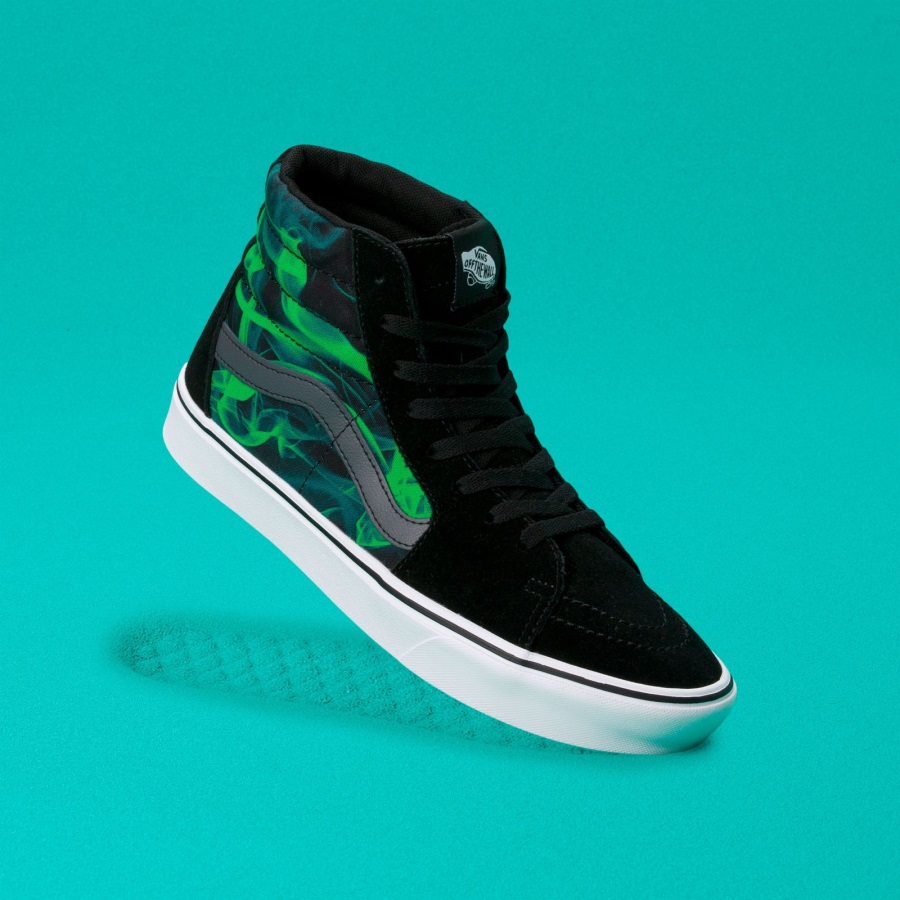 Vans Comfycush Sk8-hi After Dark Noir-vert