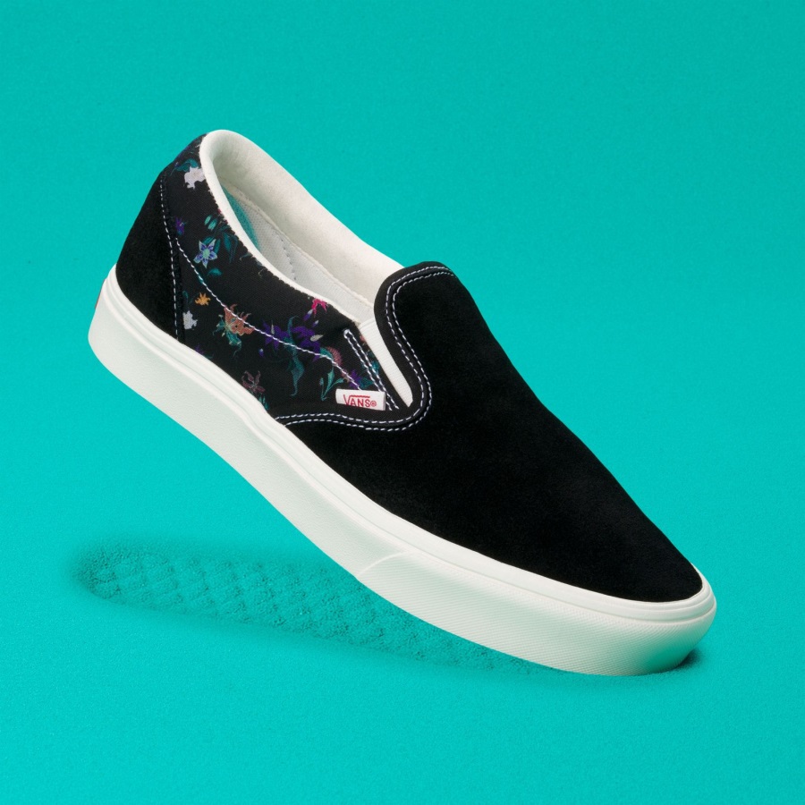 Vans Comfycush Slip-on Fatal Floral Noir