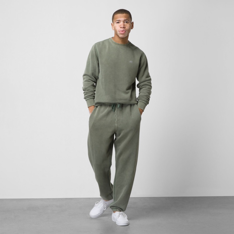 Vans Pantalon De Survêtement Comfycush Wash Vert Canard