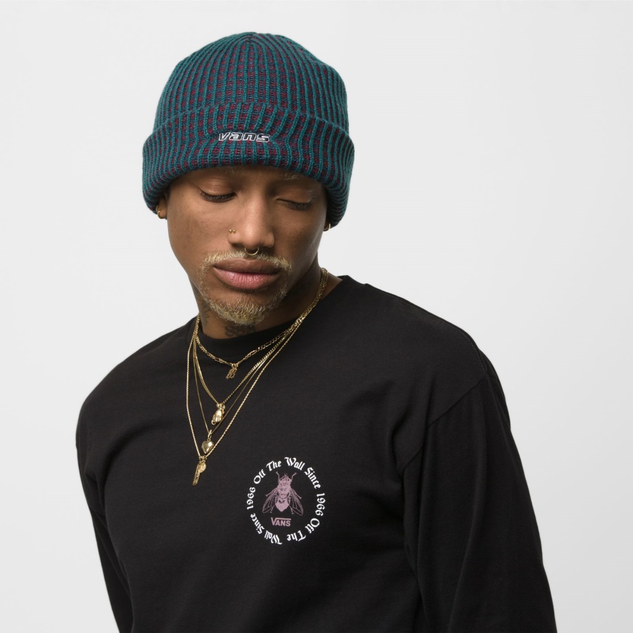 Vans Crafton Cuff Beanie Dress Blues