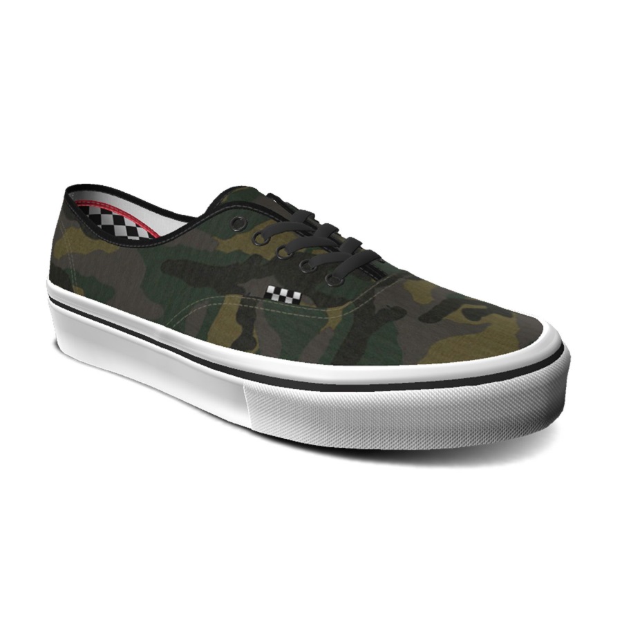 Vans Customs Camo Skate Authentique