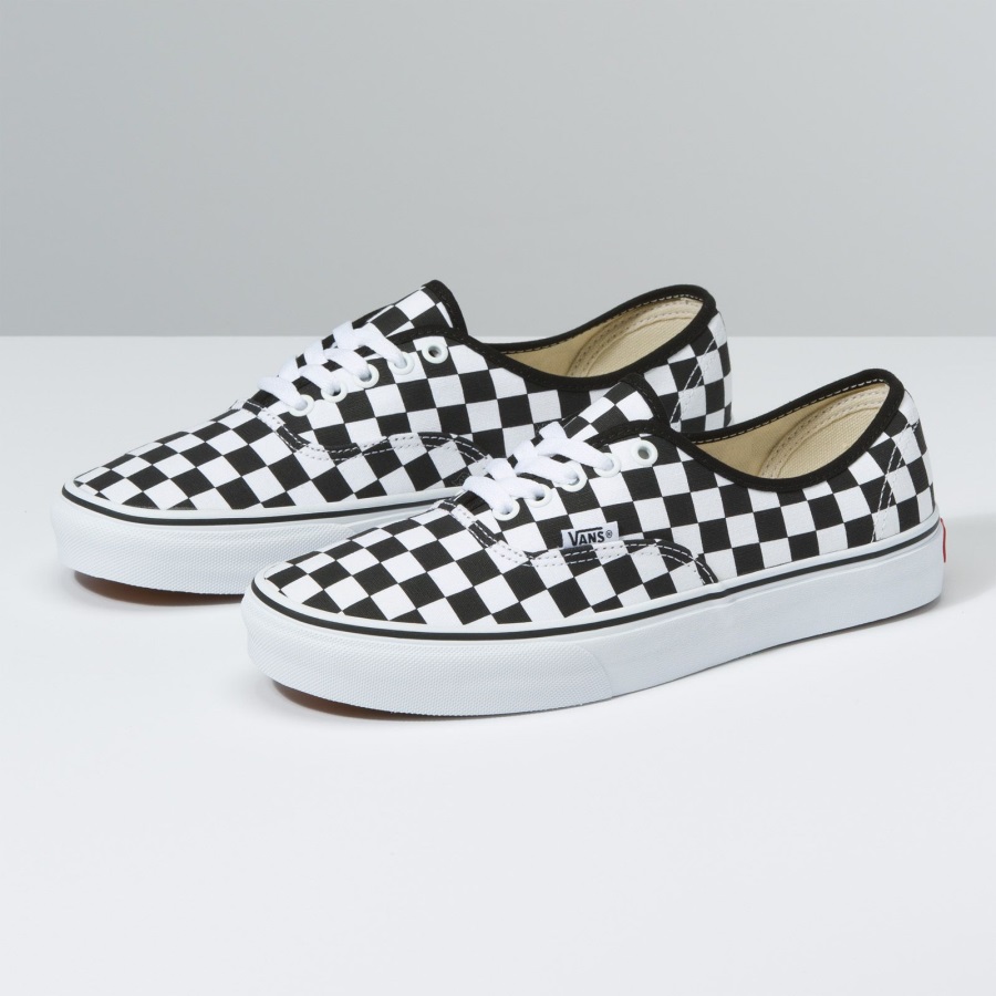 Vans Customs Damier Authentique Large