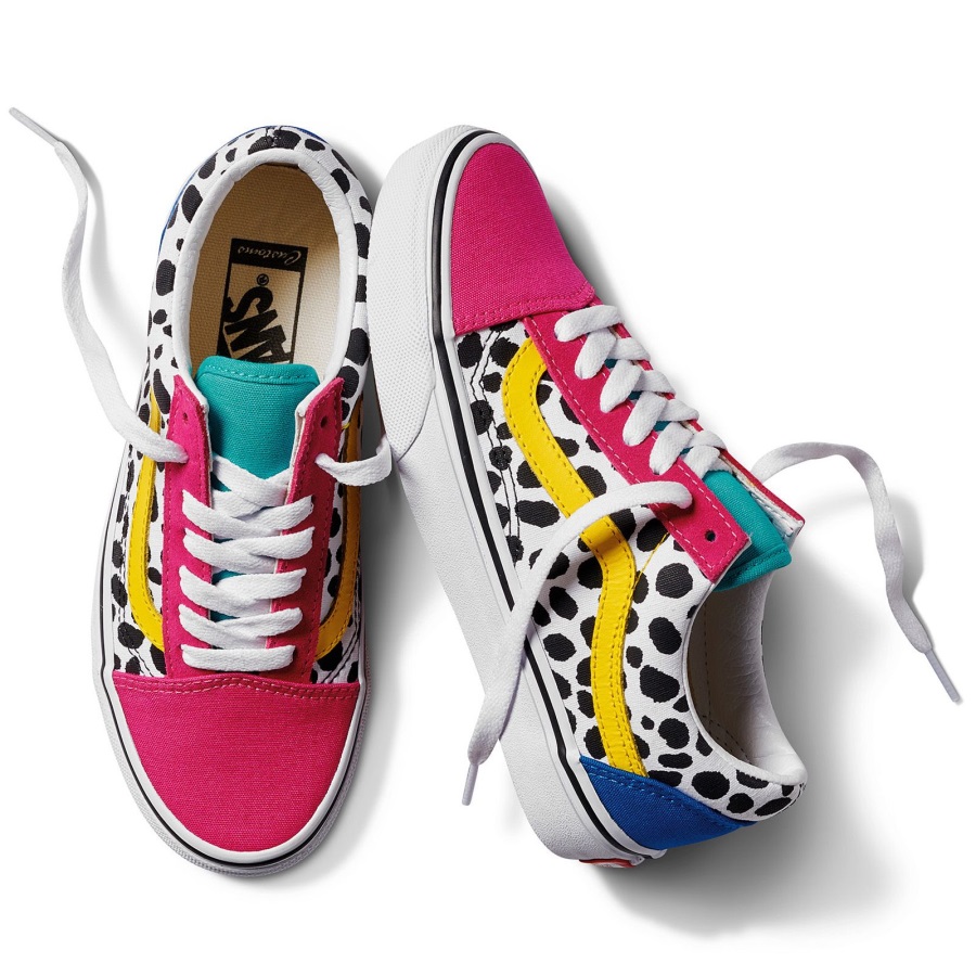 Vans Customs Dalmatien Color Block Old Skool