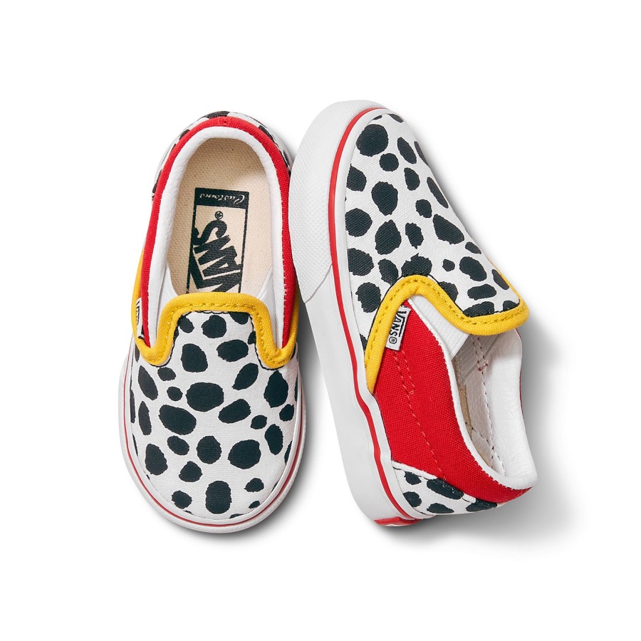 Vans Customs Tout-petit Dalmatien Slip-on