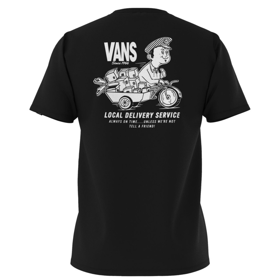 Vans Service De Livraison T-shirt Noir