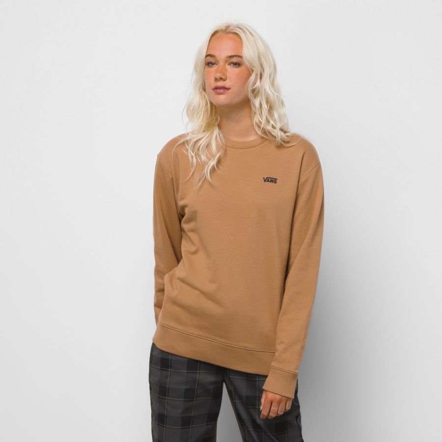 Vans Flying V Bff Pull équipage Noix De Coco Grillée