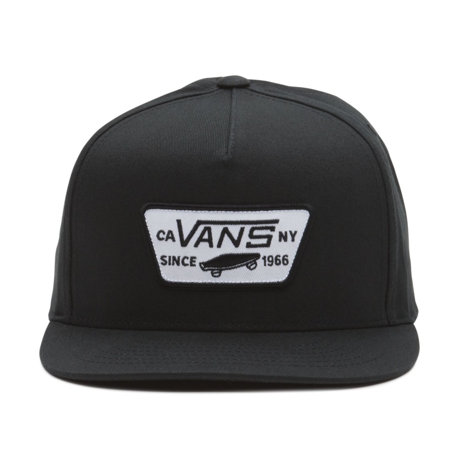 Vans Full Patch Snapback Vrai Noir Hommes