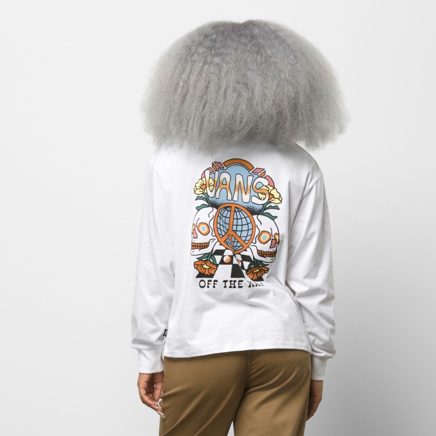 Vans Glow Bully Blousant Tee Blanc