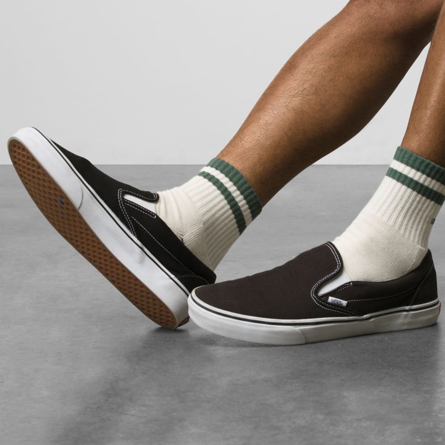 Vans Half Crew Sock 9.5-13 Blanc Antique