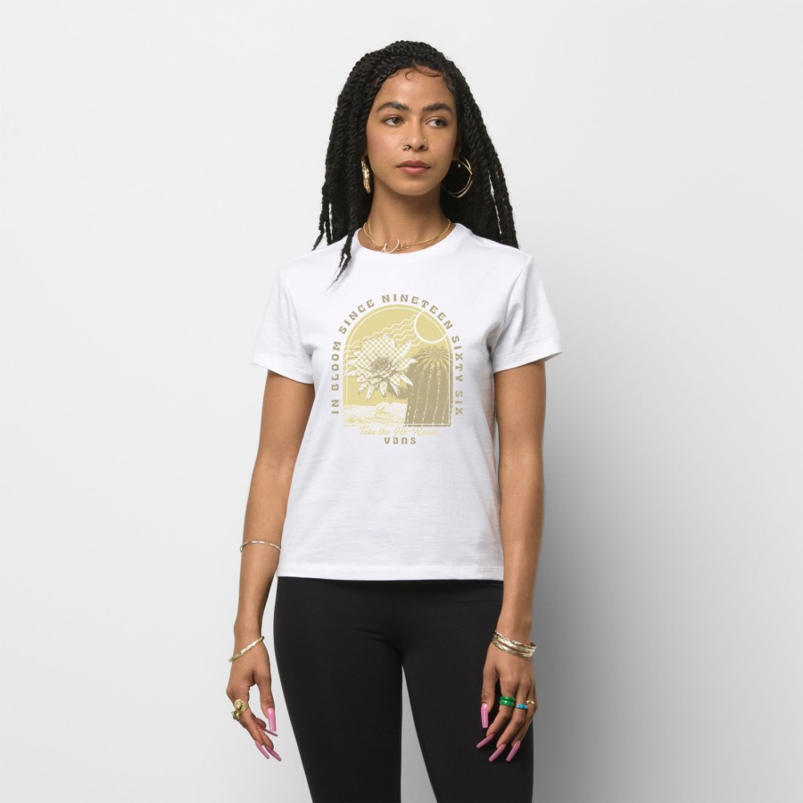 Vans High Road Crew Tee Blanc