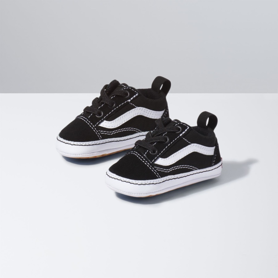 Vans Infant Old Skool Berceau Noir-true White