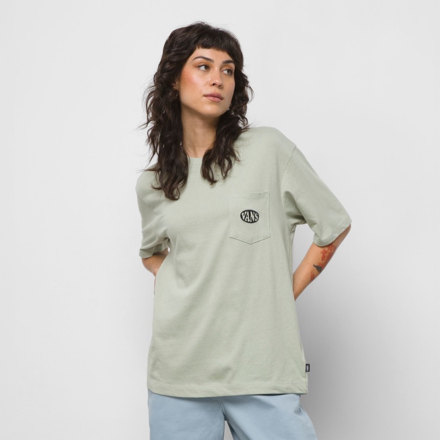 Vans Judiff Pocket Tee Desert Sage