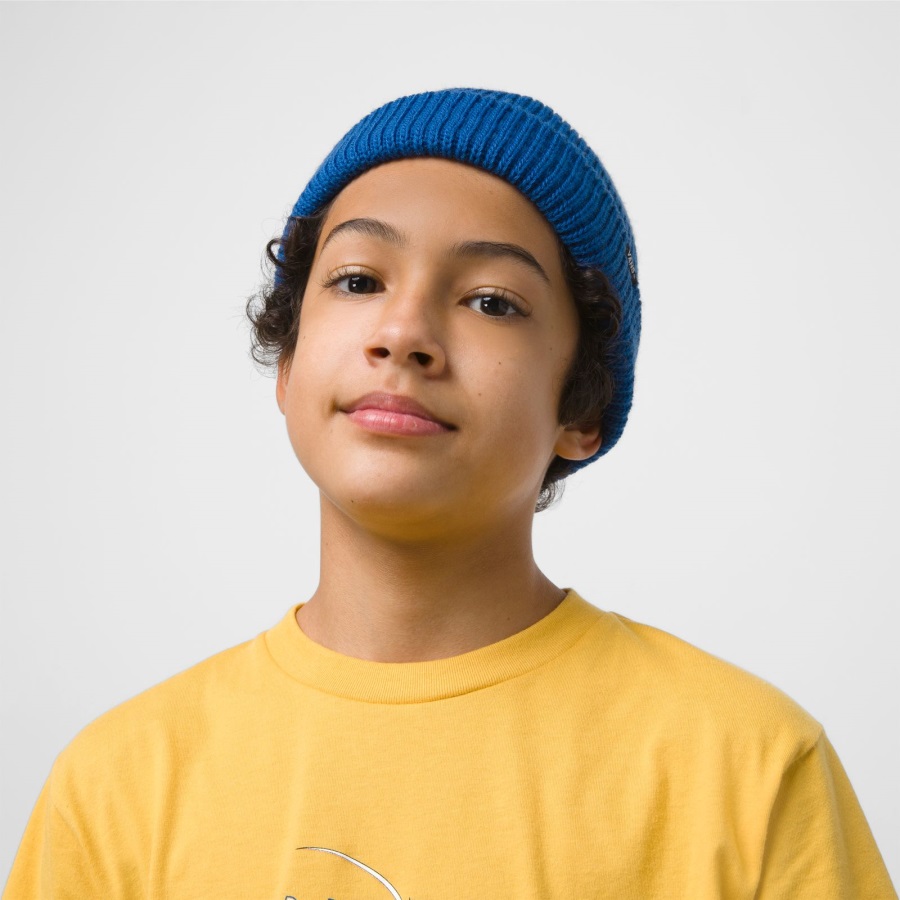 Vans Kids Core Basics Bonnet Bleu Vrai