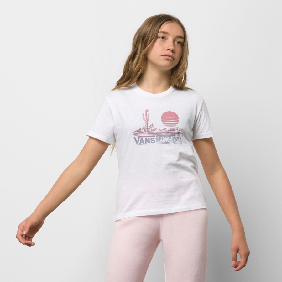 Vans Gallup Crew Tee Blanc
