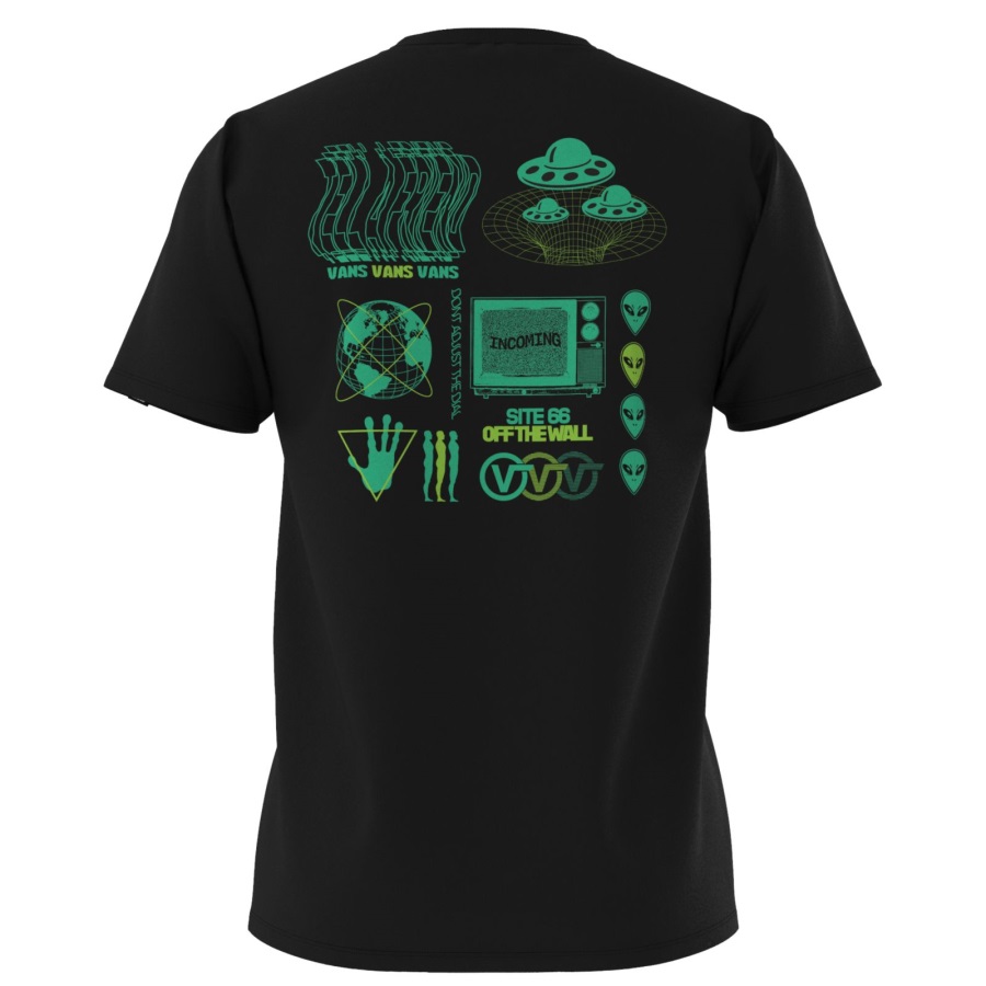 Vans Kids T-shirt Planète Extérieure Noir