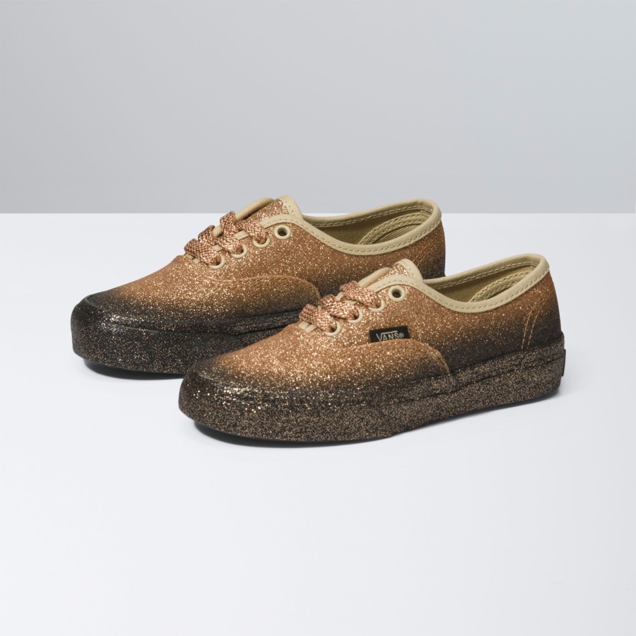 Vans Kids Party Glitter Authentique Noir-or