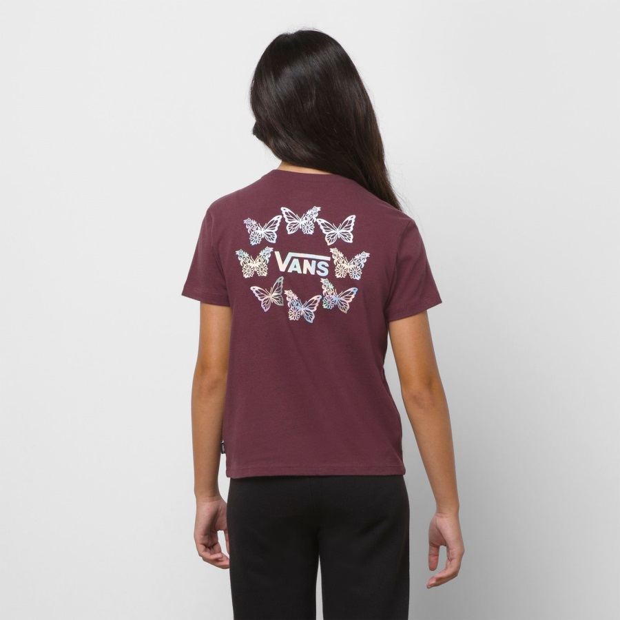 Vans Kids So Fly Crew Tee Catawba Raisin