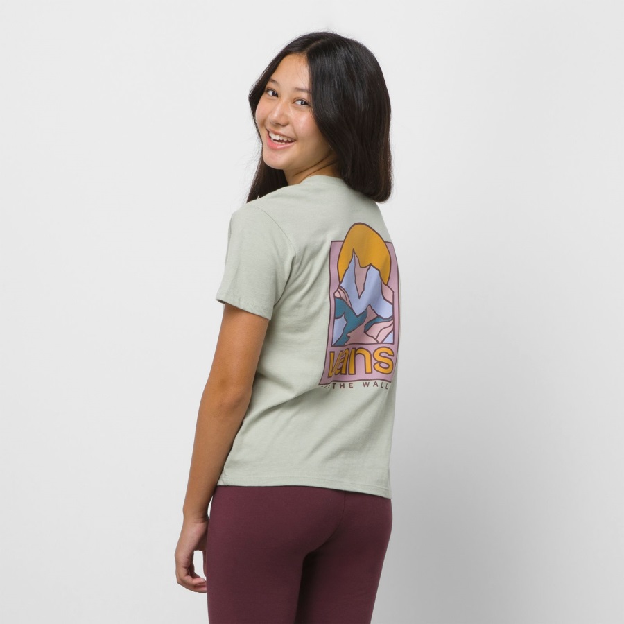 Vans Kids Van Doren Ridge Crew Tee Desert Sage