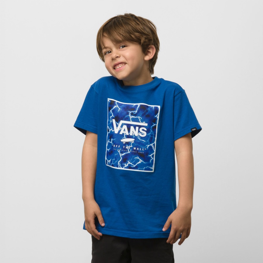 Vans T-shirt Imprimé Petits Enfants True Blue-true Blue
