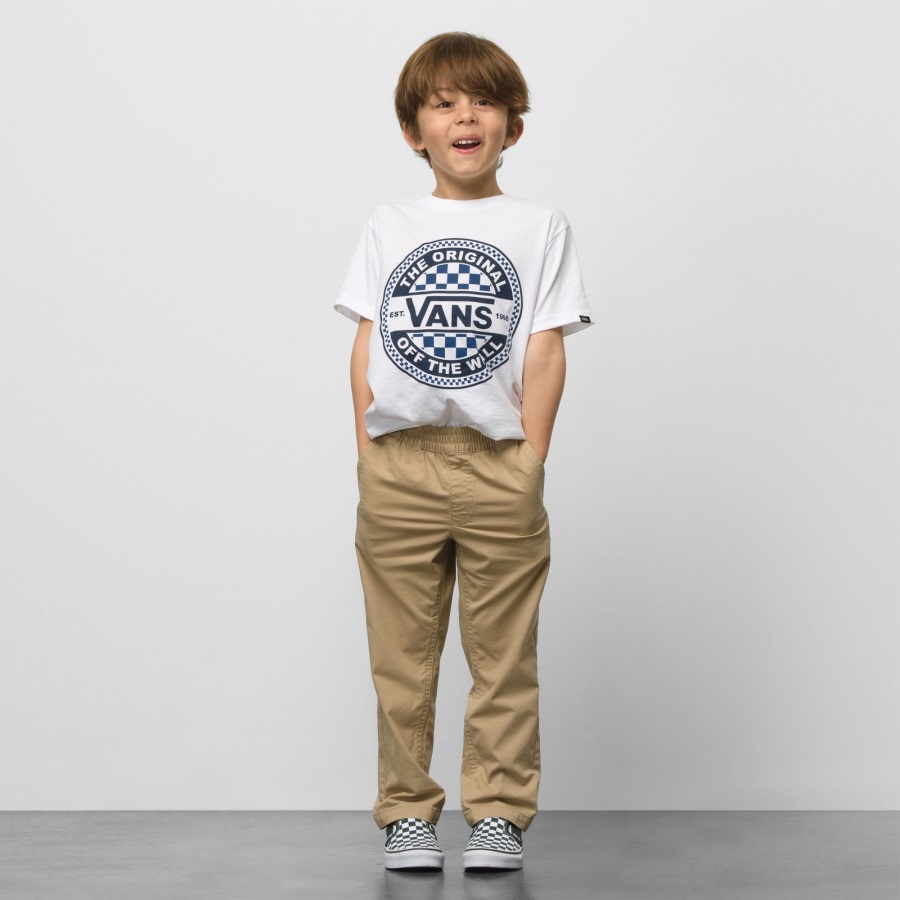 Vans Little Kids Range Pantalon Taille élastique Kaki