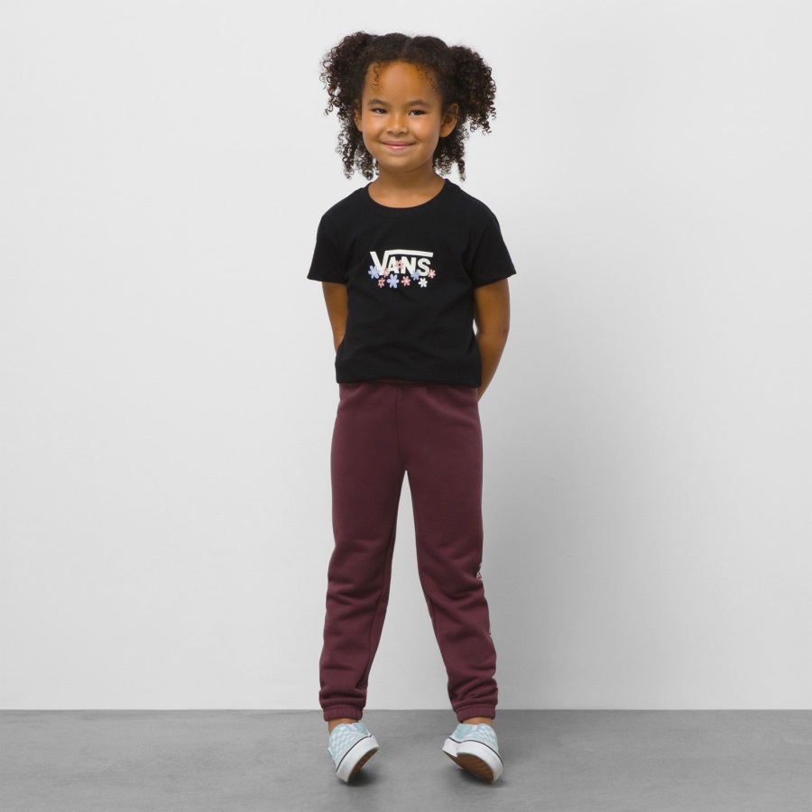 Vans Pantalon De Survêtement D'hiver à Fleurs Pour Petits Enfants Catawba Raisin