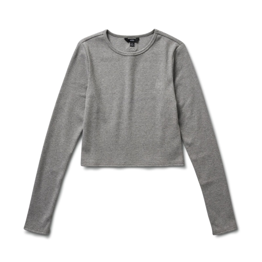 Vans Lizzie Armanto Haut à Manches Longues Gris Chiné